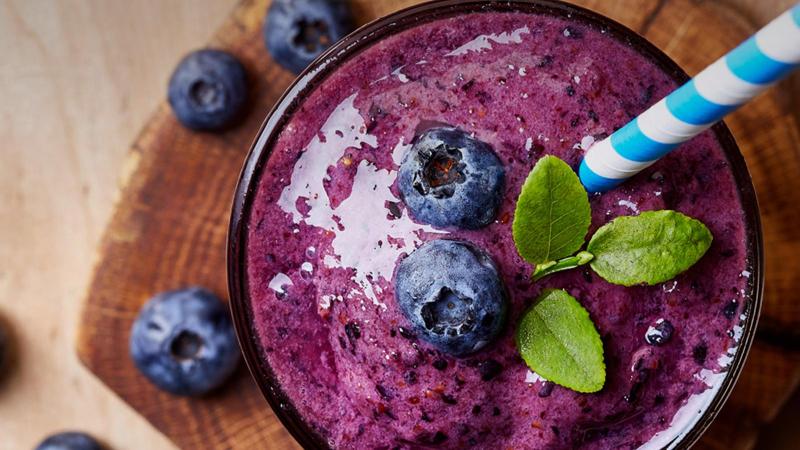 Blueberry Super Veggie Smoothie Recipe