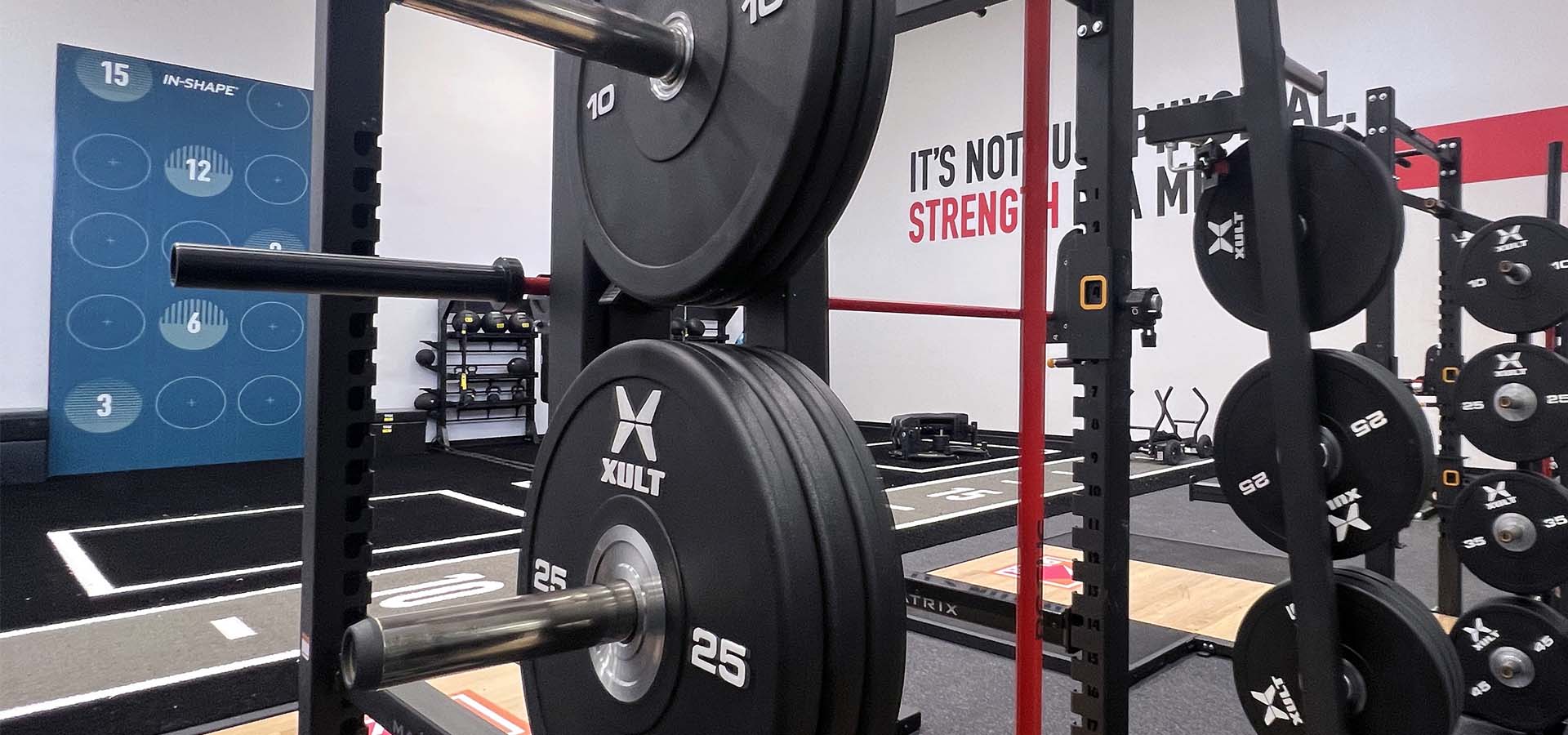 Power Lifting at In-Shape Family Fitness