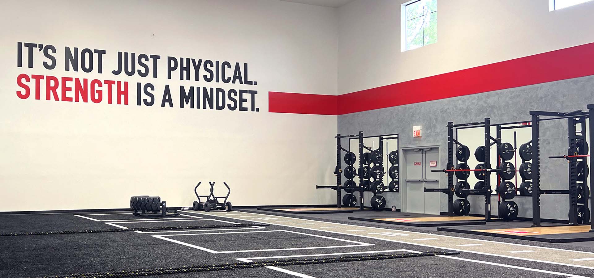 Power Lifting at In-Shape Family Fitness