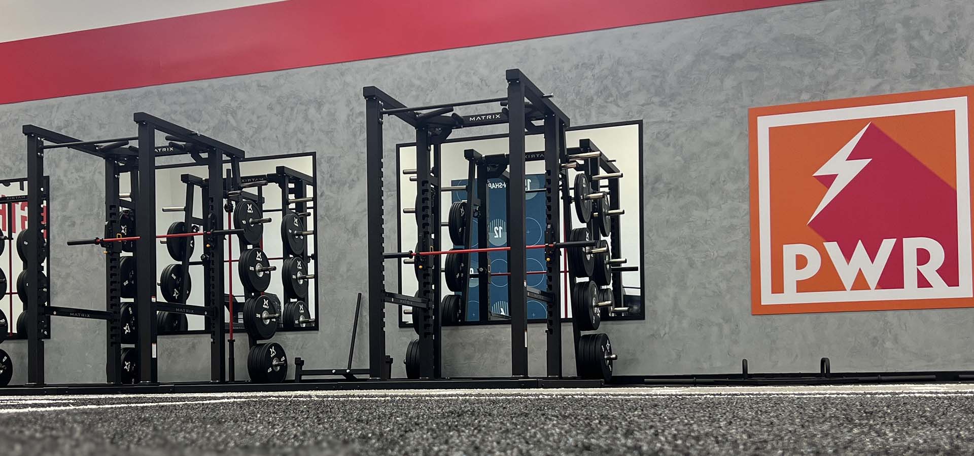 Power Lifting at In-Shape Family Fitness