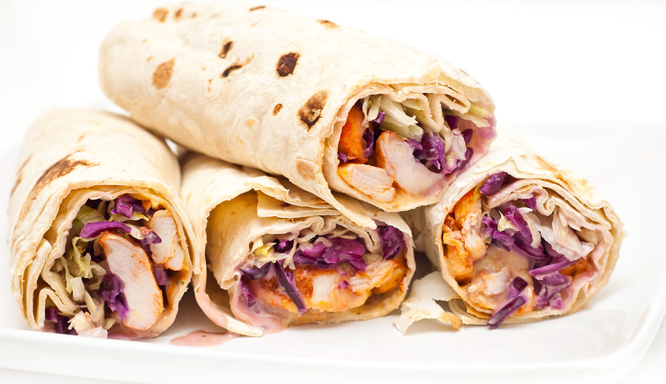 Easy Chicken Wrap Recipe