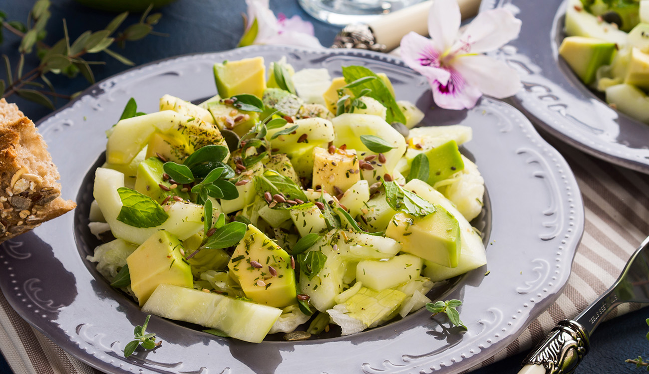 Cucumber Avocado Salad Recipe