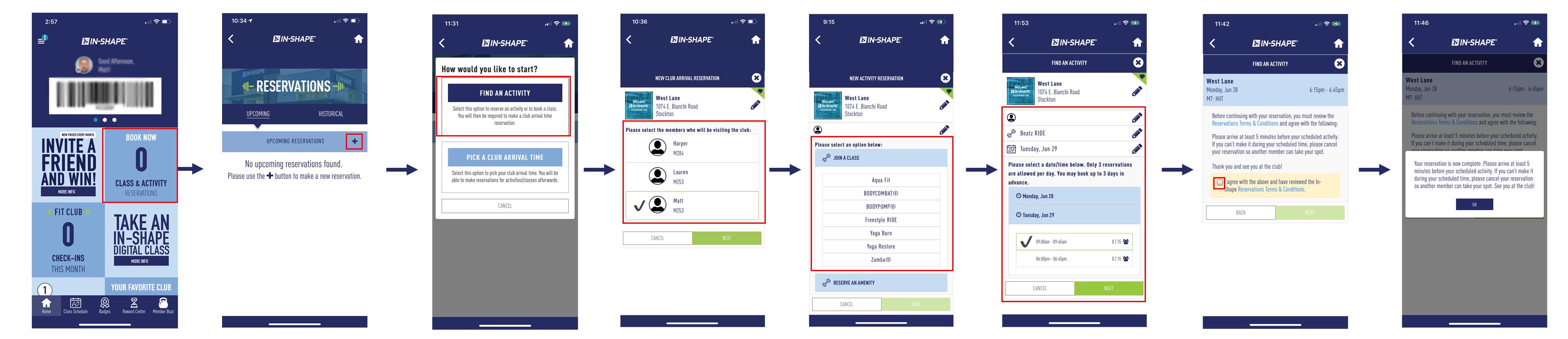 How to Make a Group Fitness Reservation How to Make a Group Fitness Reservation